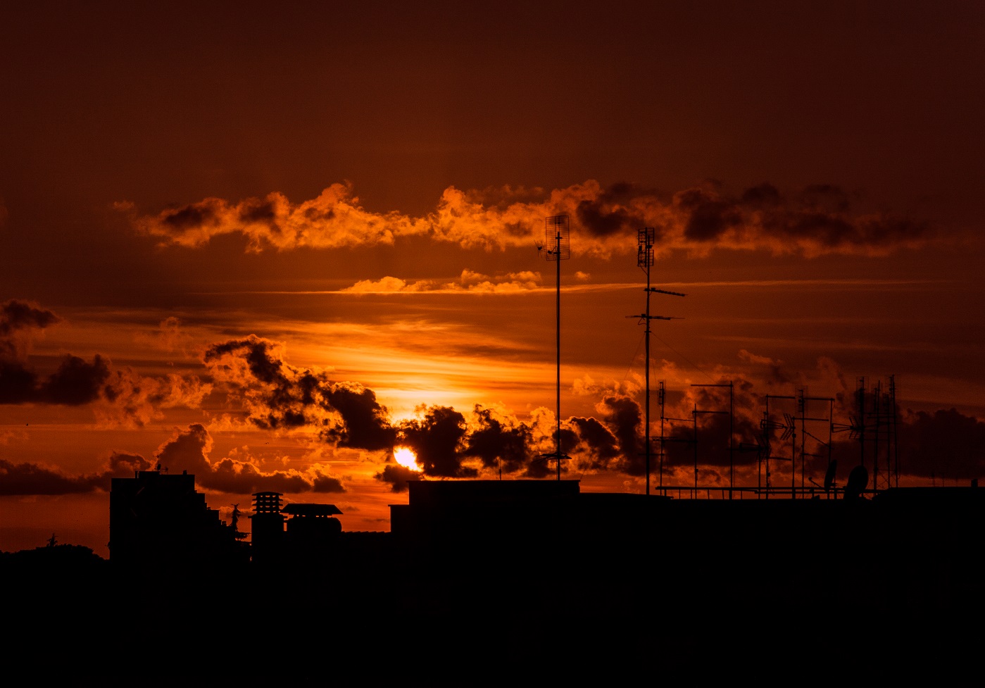 Urban sunset two