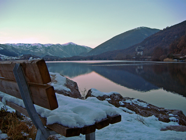 Tramonto sul Lago