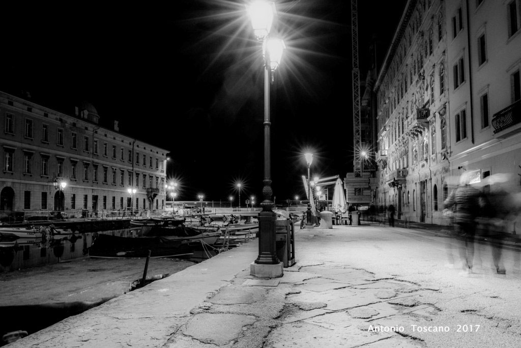 Trieste giochi di luci