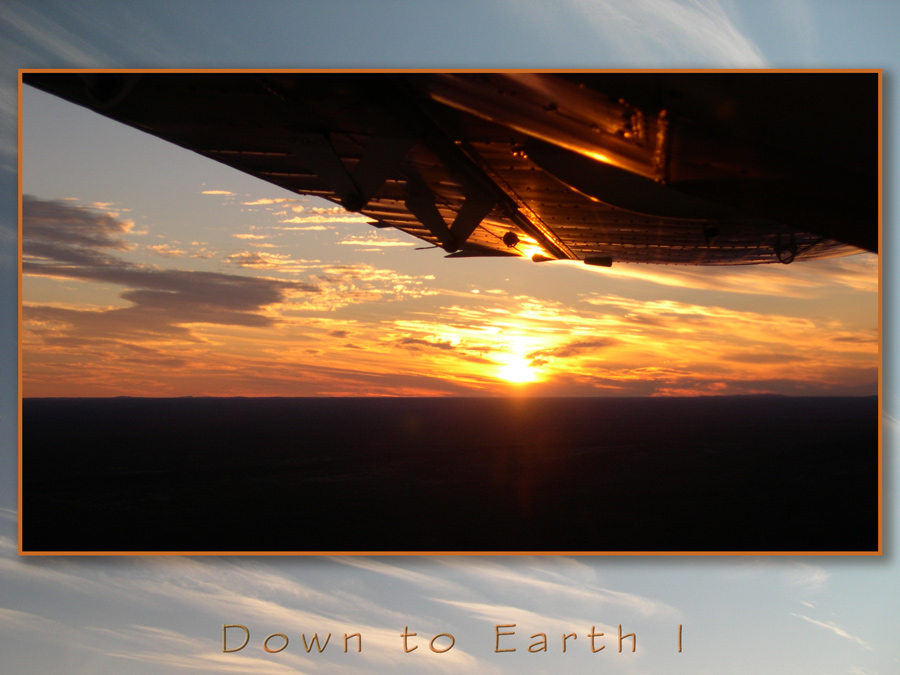 Above Australia 17-Down to Earth I