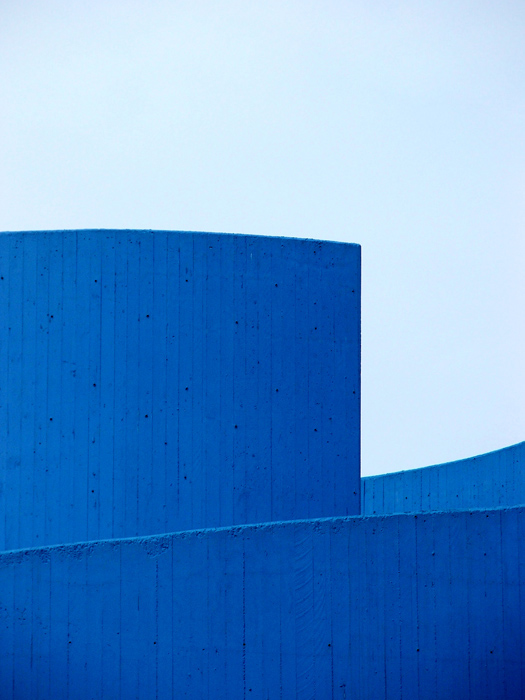 Strati di blu