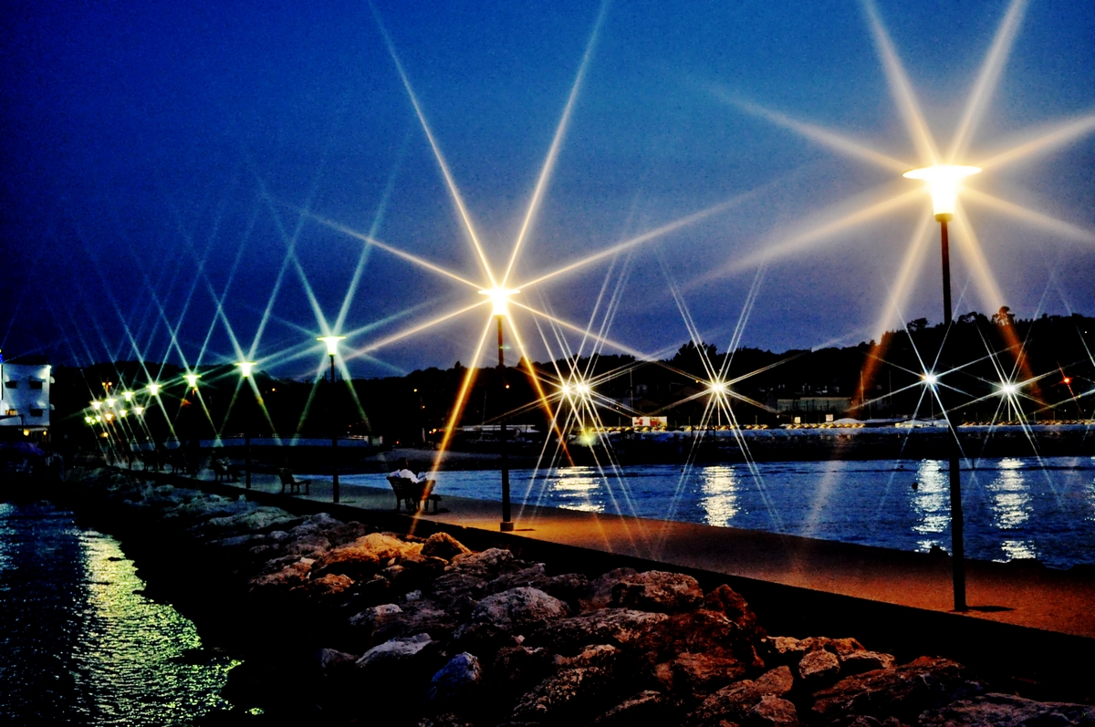 Passerella sul mare