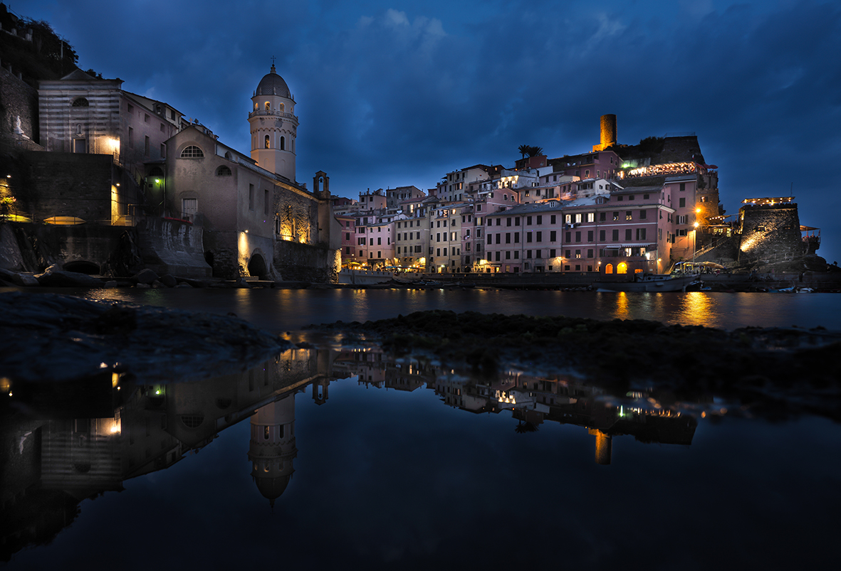 Vernazza , una doppia bellezza.