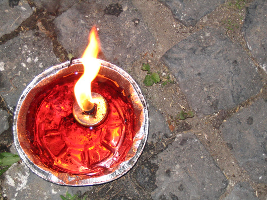 rosso...fuoco...terra
