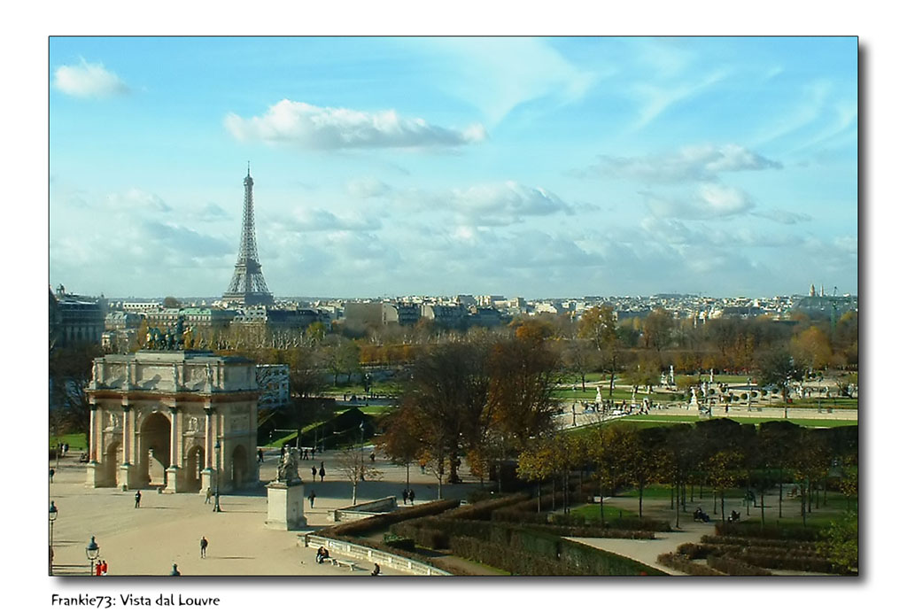 Vista dal LOUVRE