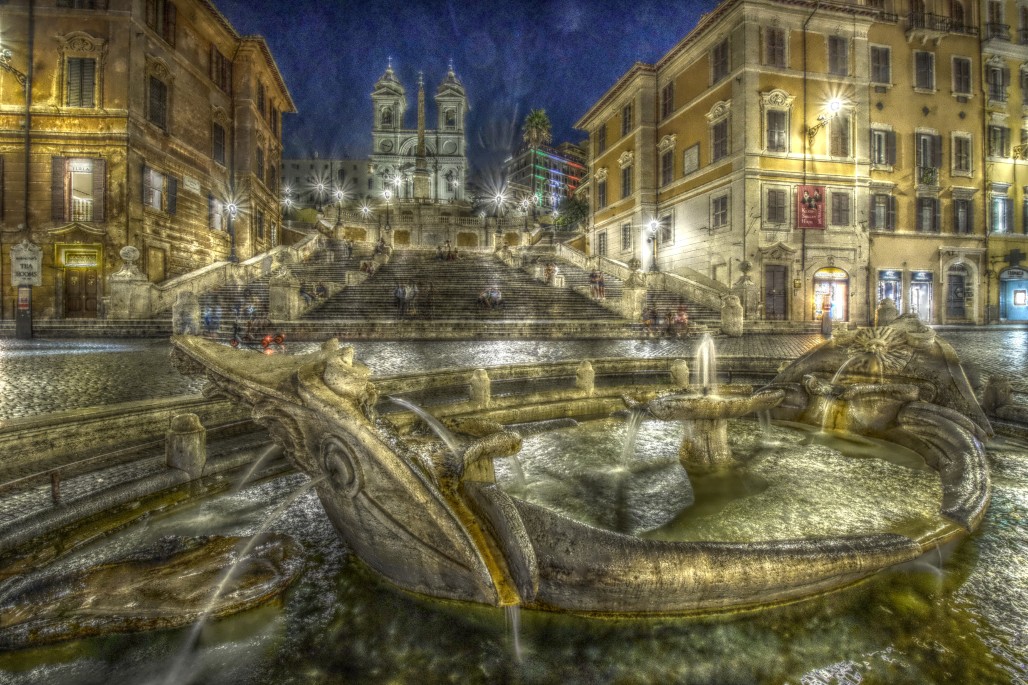 Piazza di Spagna HDR