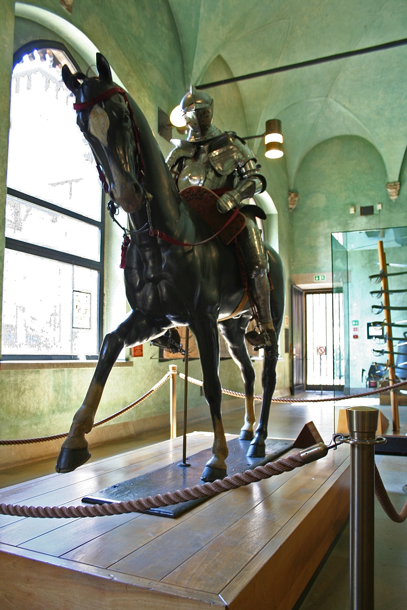 Castello Sforzesco (MI), particolare esposizione interna