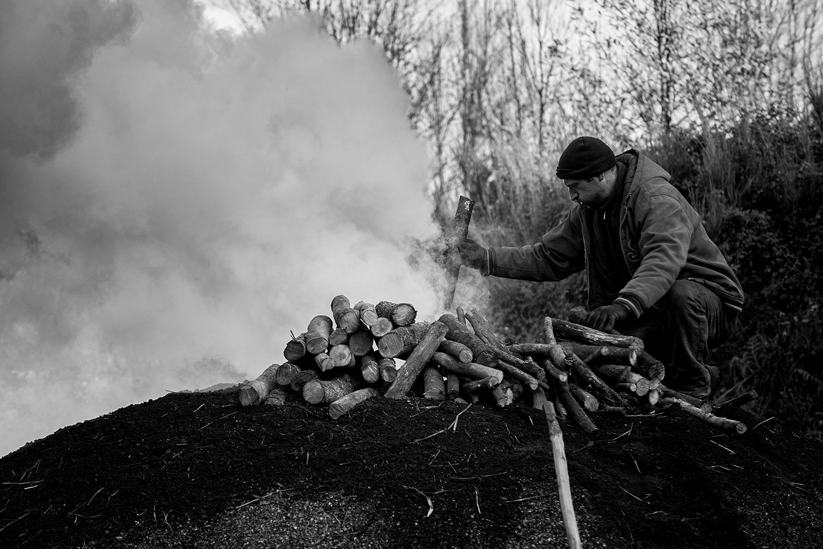 2^ parte - La cura della carbonaia ed il carbone