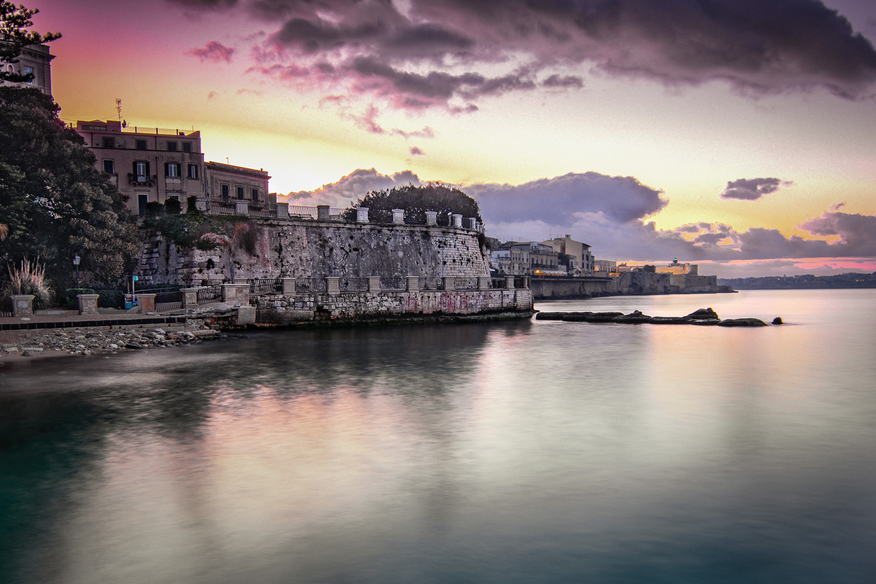 Alba al Foro Italico (Siracusa)