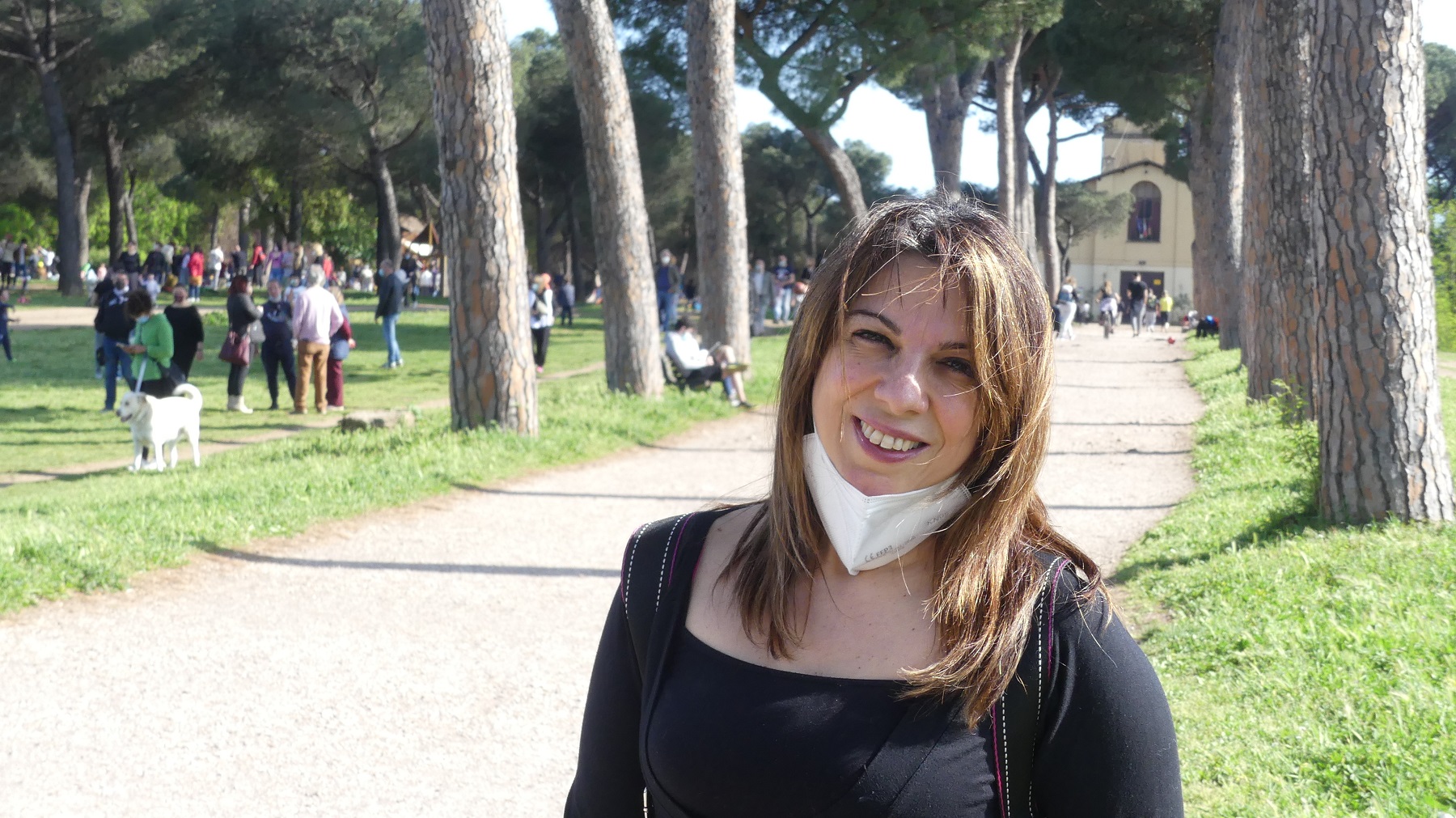 FZ300 Maria Pia 3 a villa Pamphili ISO200; 4.5; 1/320s