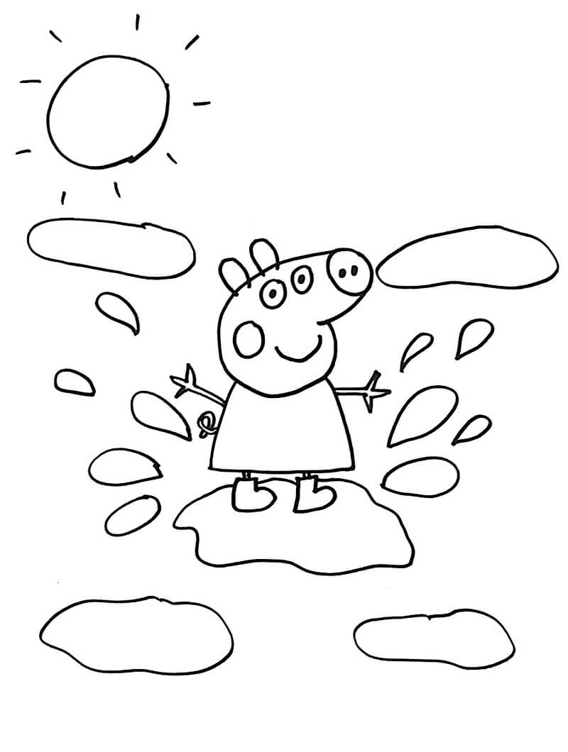 Peppa Pig che si diverte