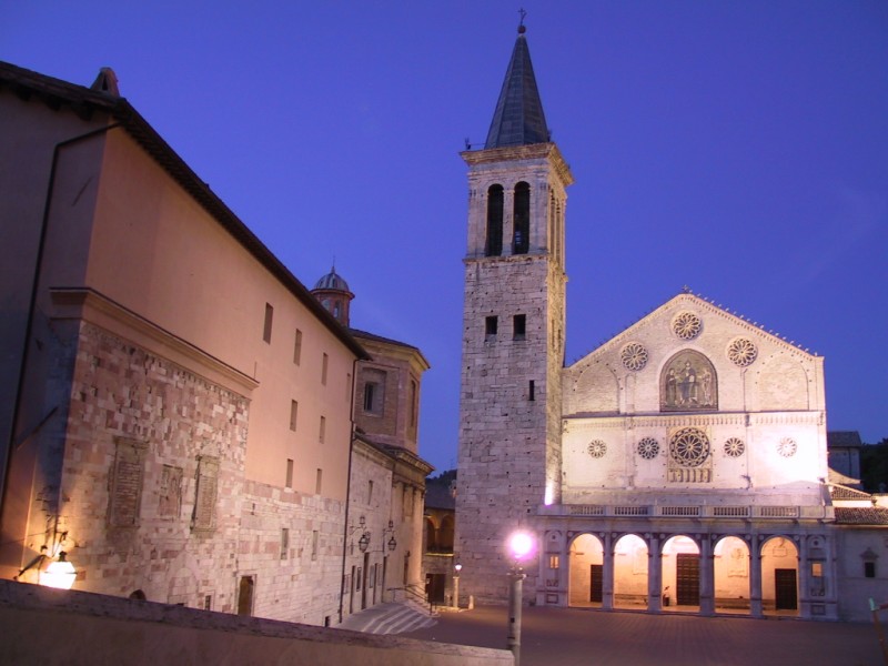 crepuscolo a Spoleto...