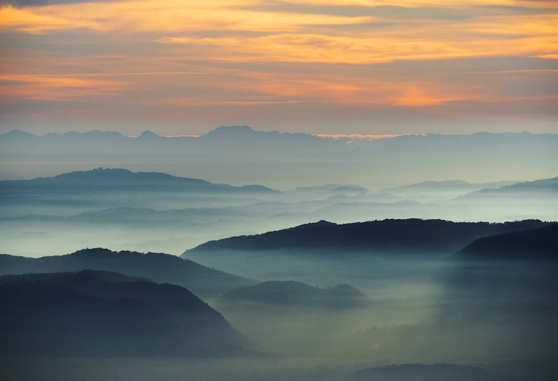 Tramonto prealpino (di pulchrum)