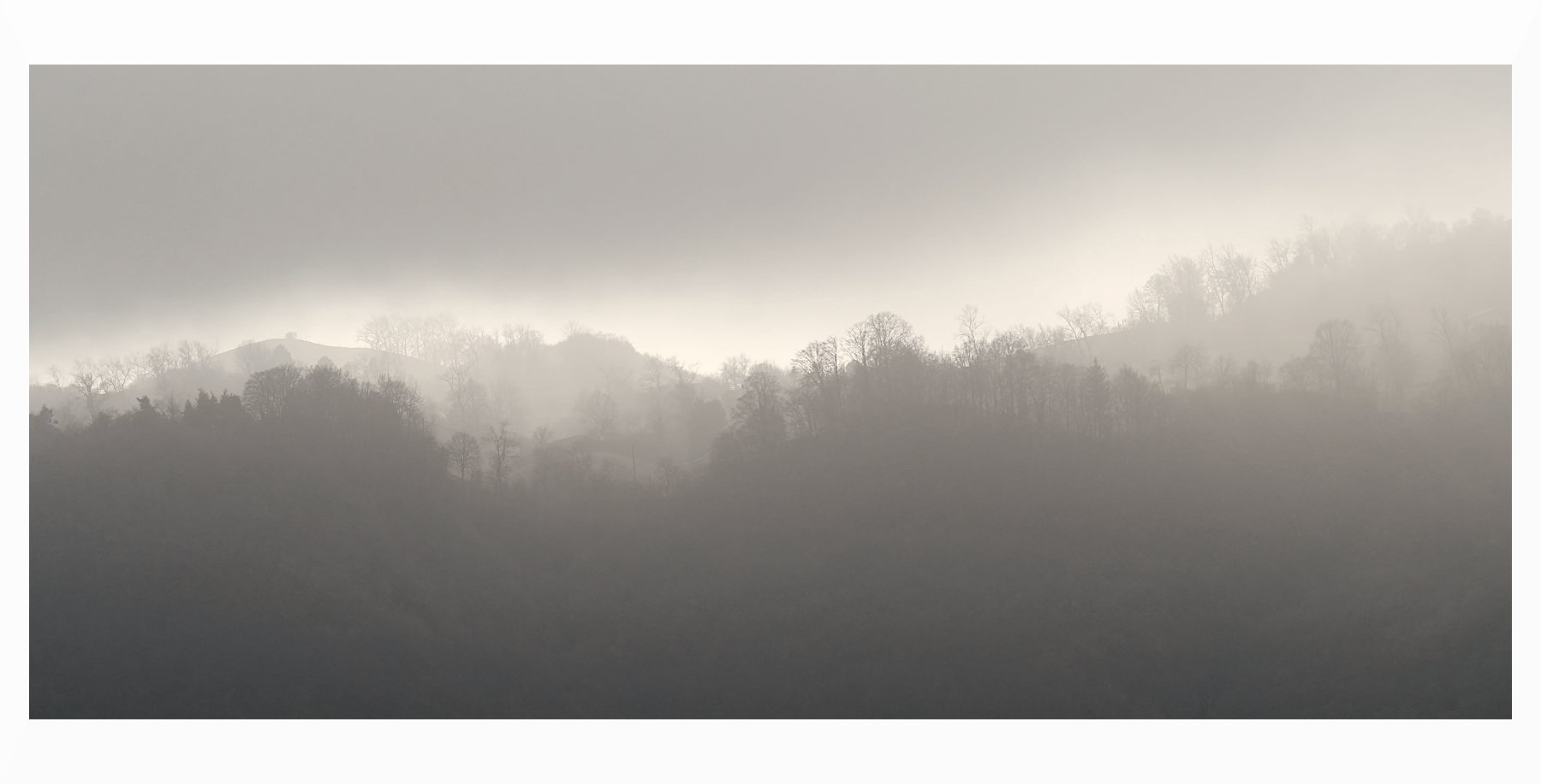 Nebbia in lessinia