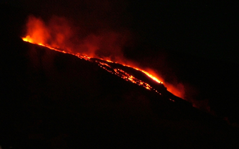 Lava flow