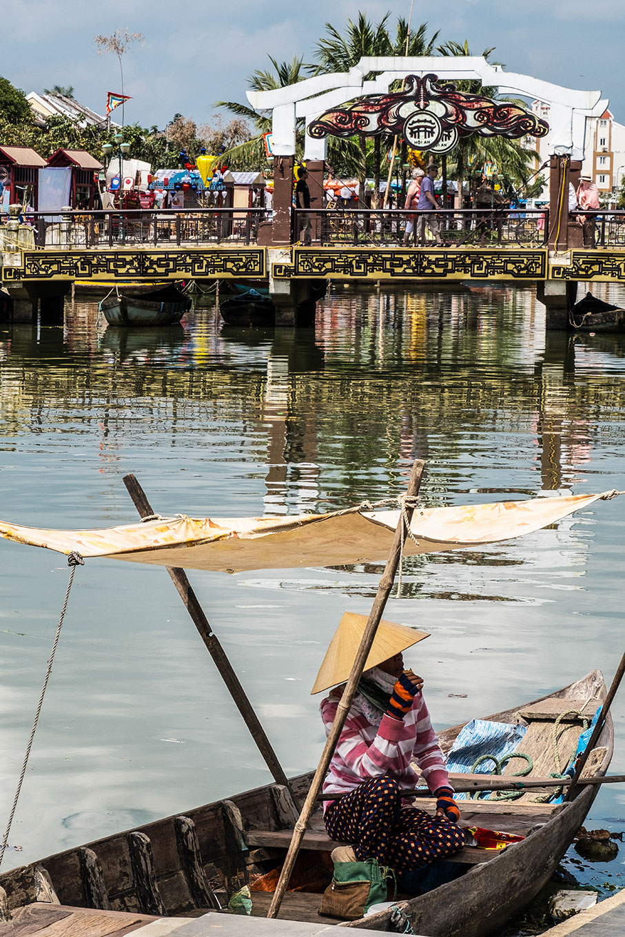 Vietnam, il fiume Mekong, attraversa le Citt