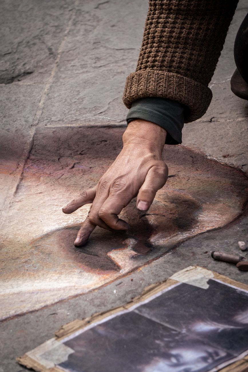 gesso su pietra