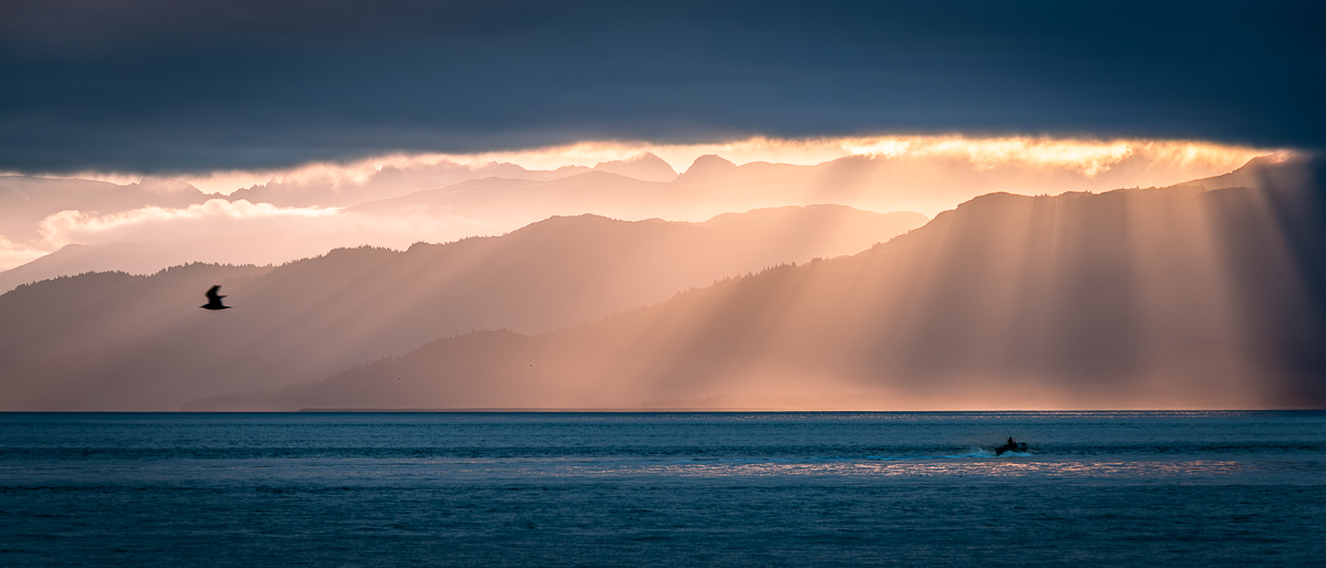 A sunrise in Homer