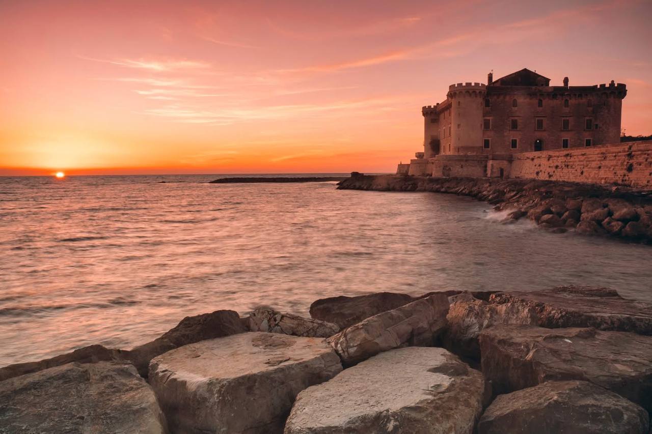 Tramonto a Palo Laziale