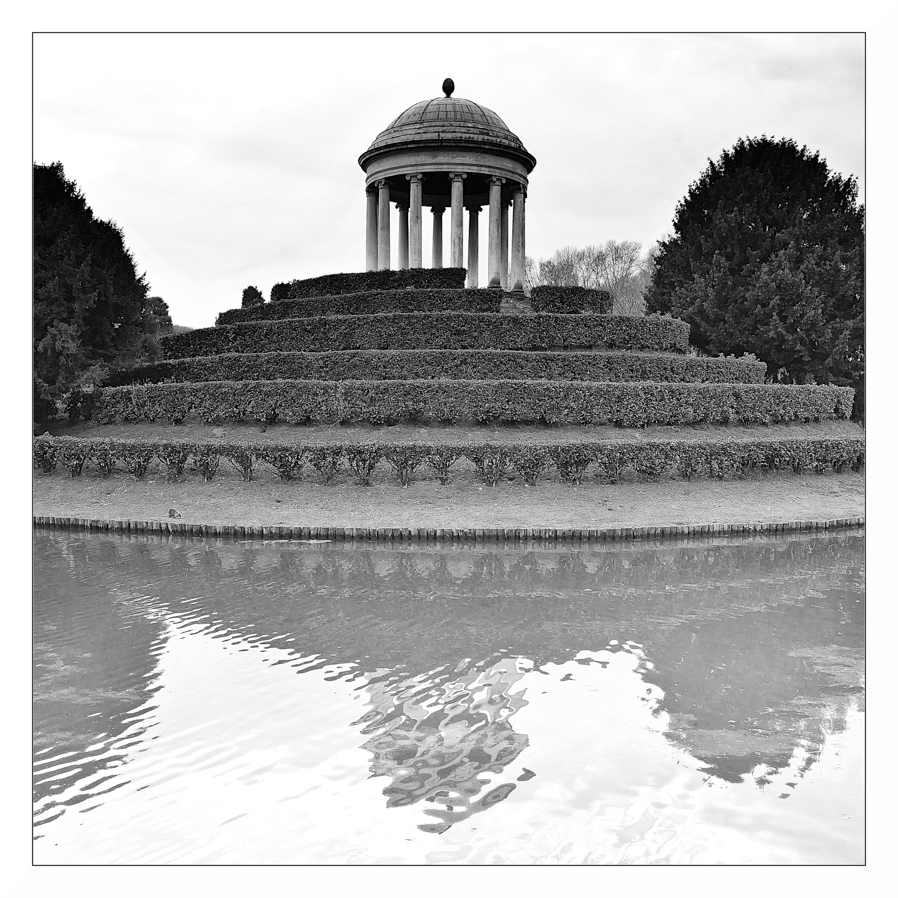 Il tempietto Capra a Parco Querini