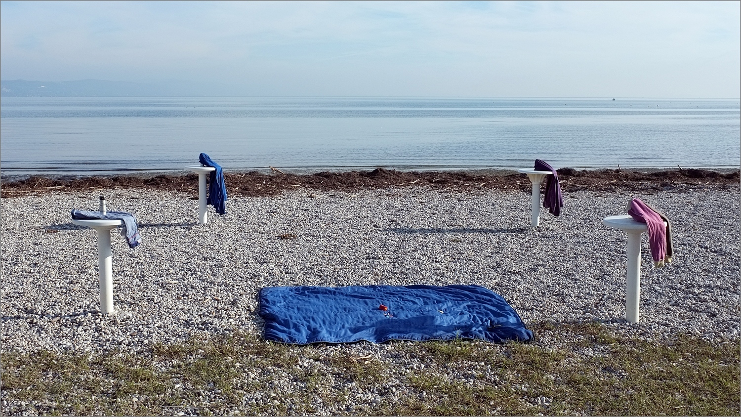 Quattro amici al mare.