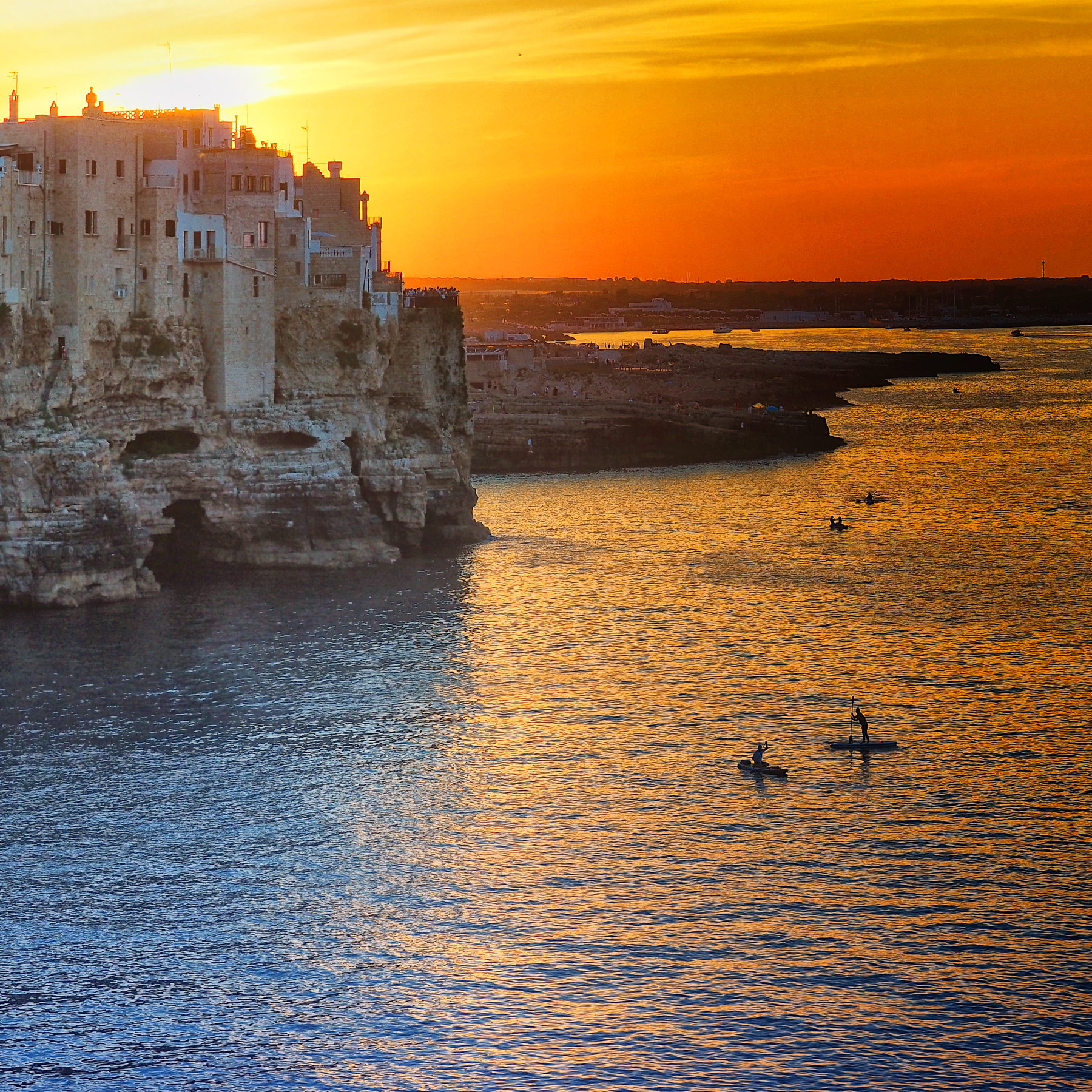 tramonto adriatico