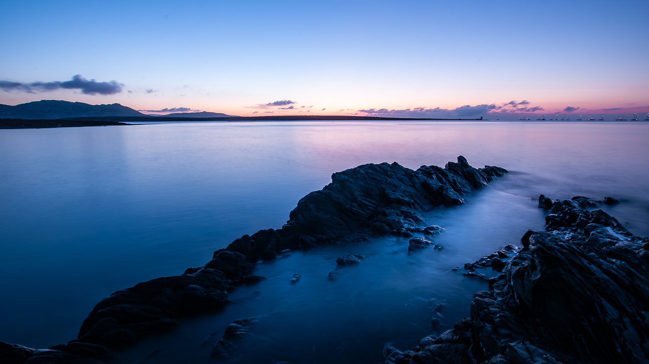 un tramonto sardo