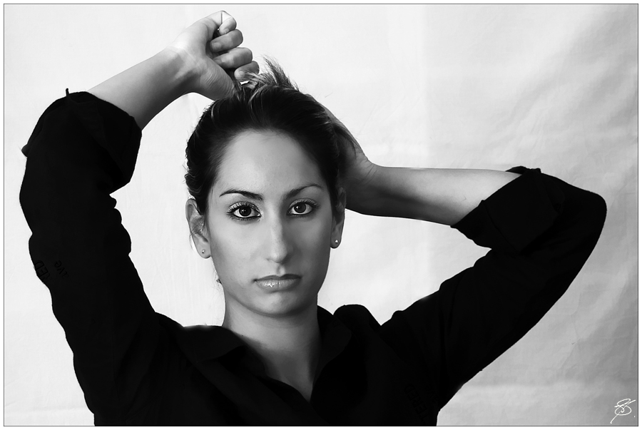 Prova ritratto bw
