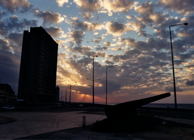 il cielo sul Malecon