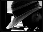 Silouet di ritratto con cappello
