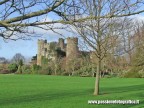 Ritratto del caratteristico Castello di Malahide in Irlanda