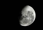 Luna scatto singolo con Taka 102 con riduttore di focale e Canon eos 300d
