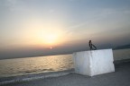 tramonto sul lago di garda
