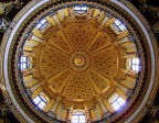 Interno della cupola della basilica di Superga