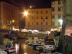 Effetto Venezia, scorcio dei fossi Medicei. Vista dagli Scali del Pesce