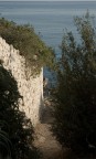 dietro la spiaggia degli Smeraldi, Ventimiglia.