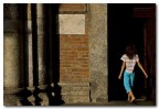 Entrando in chiesa
