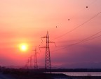 Tramonto nelle Saline di Cagliari