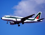 Un aereo dell'Alitalia