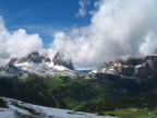le dolomiti come si presentavano aalla met di luglio