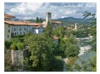 Veduta di Cividale del Friuli sul fiume Natisone.