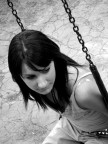 ragazza dall'alto