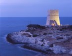 Torre di Porticello al crepuscolo