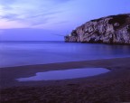 l'ora bl sulla spiaggia, velvia 4*5'.