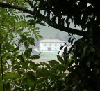 Il soggetto forse non  granch, ma mi piaceva l'inquadratura poco usuale! In fase di fotoritocco, dato che le foglie erano scurissime mentre la casa era quasi bianca, sono dovuto intervenire parecchio, con risultati non proprio perfetti