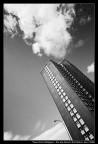 The sky above