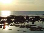 Il tramonto sul lungomare
