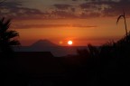 Tramonto sullo stromboli