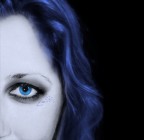 dark blue solid velvet