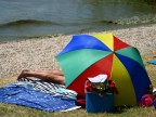 In spiaggia